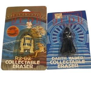 Vintage Star Wars erasers